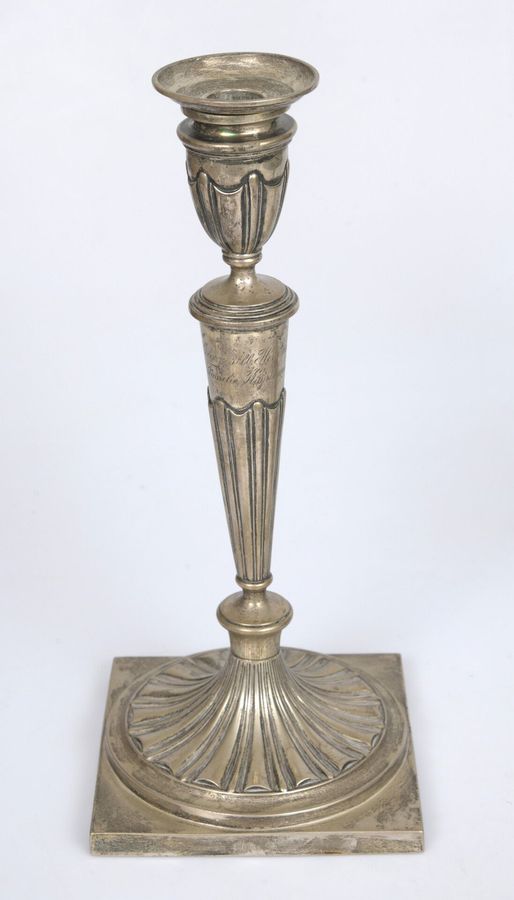 Antique Silver candlesticks 2 pcs.