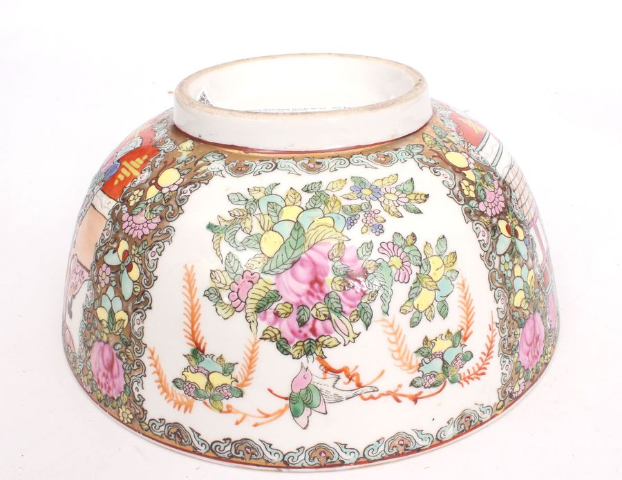 Antique Painted porcelain bowl