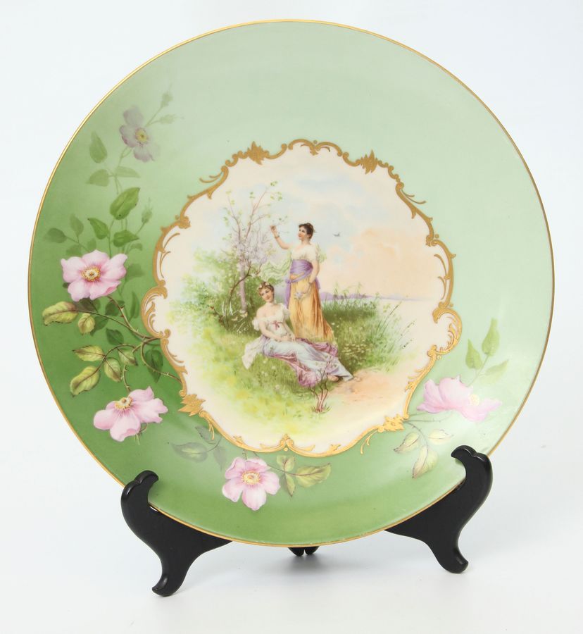 Antique Decorative porcelain plate