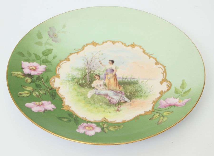 Antique Decorative porcelain plate