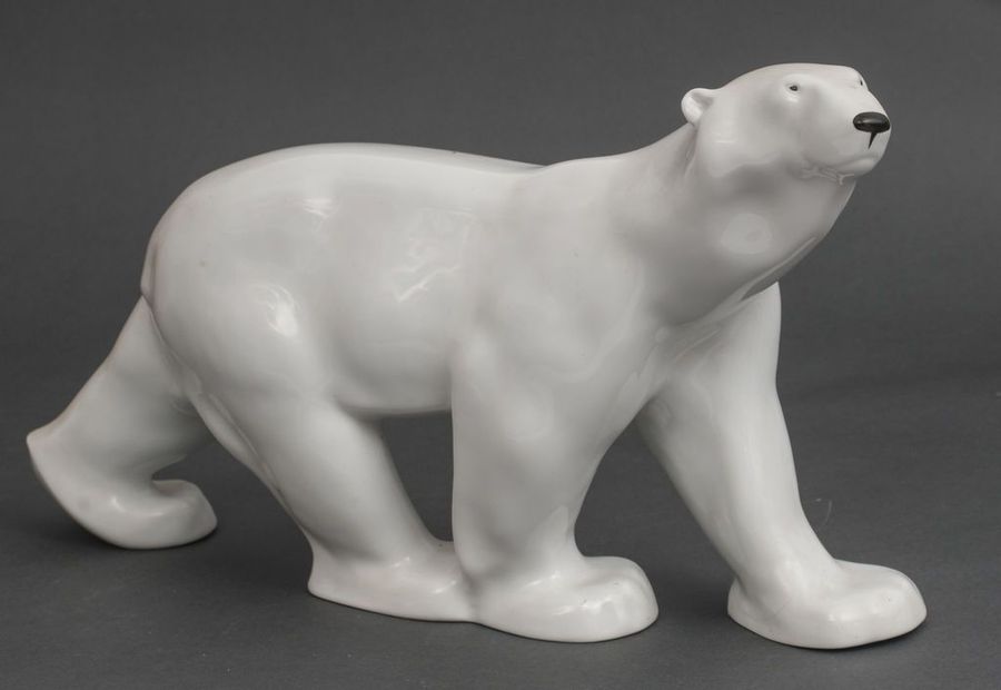 Antique Porcelain figure Bear