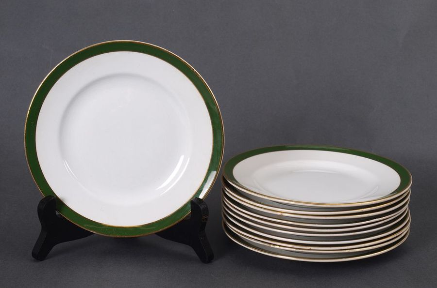 Antique Faience dinner set