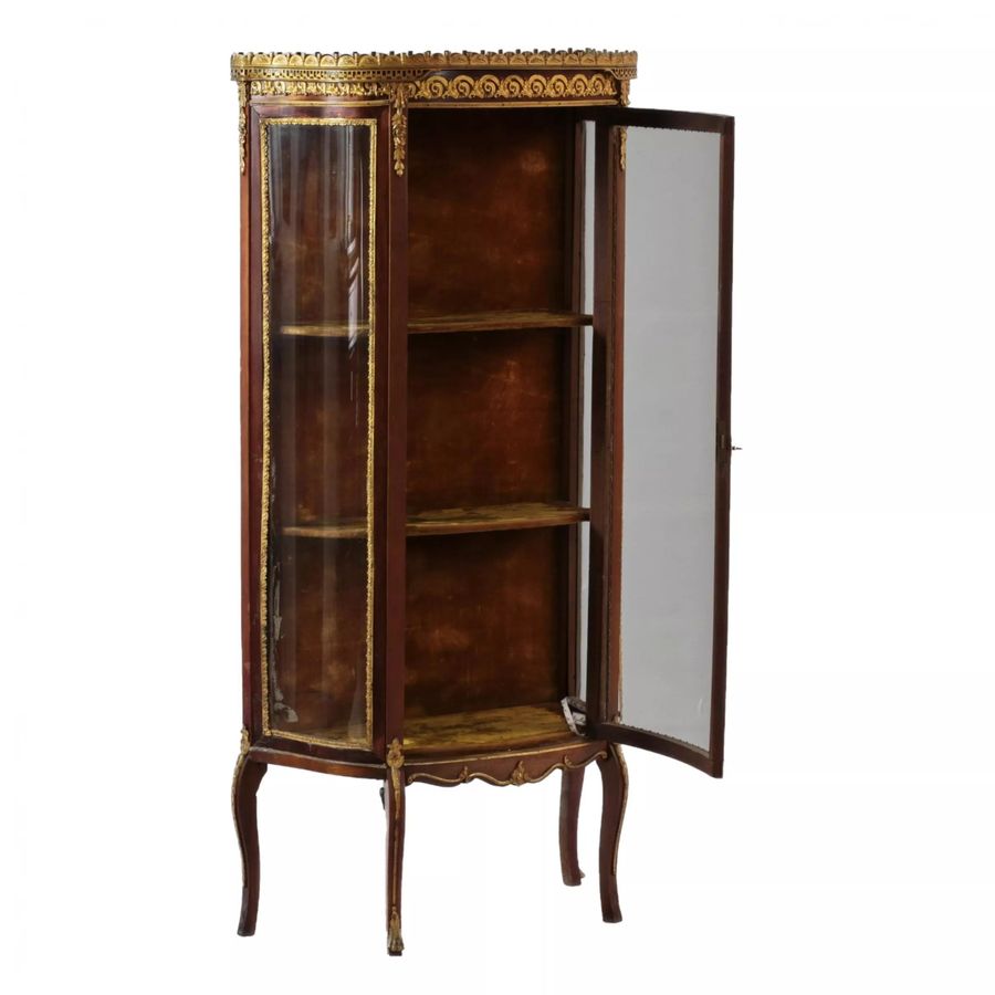 Antique Louis XVI style showcase