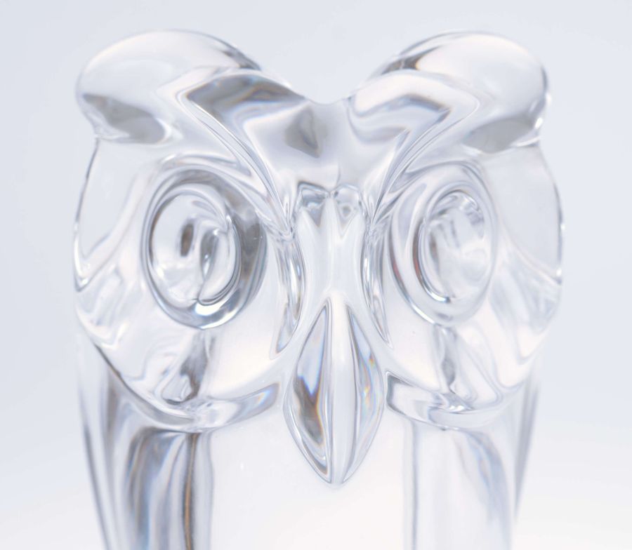 Antique Glass design object Owl