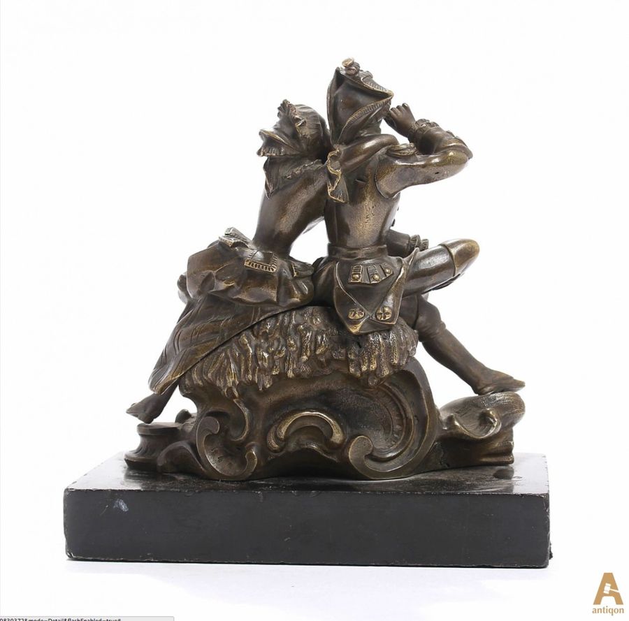 Antique Sculpture Romantic couple