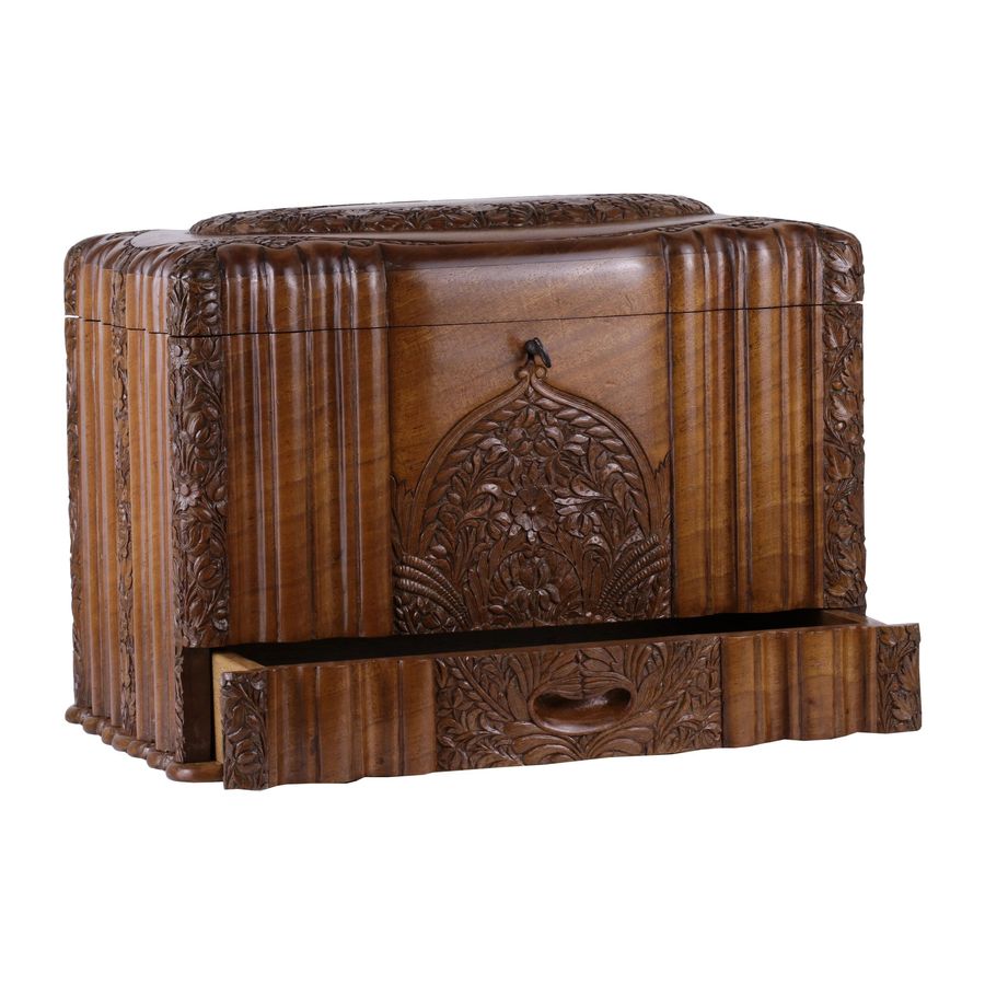 Antique Humidor in Art Deco style.