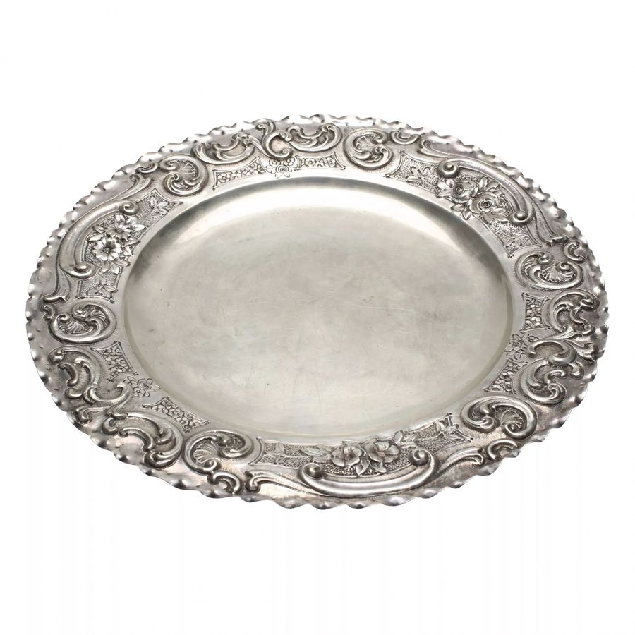 Silver dish