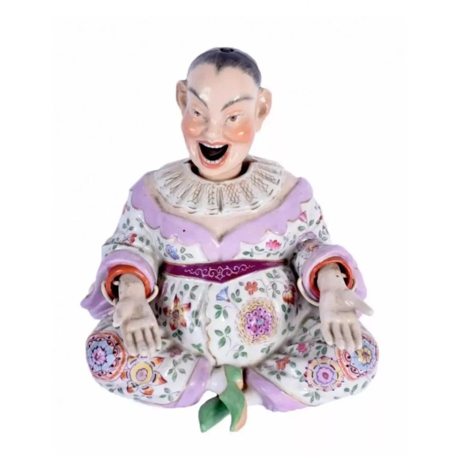 Porcelain Chinese dummy.