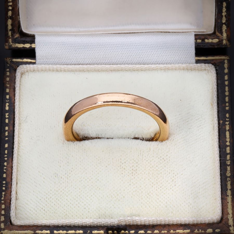 Antique The Antique 1922 22ct Gold Wedding Ring
