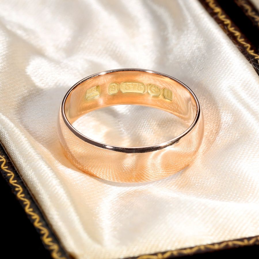 The Antique 1912 9ct Rose Gold Wedding Ring