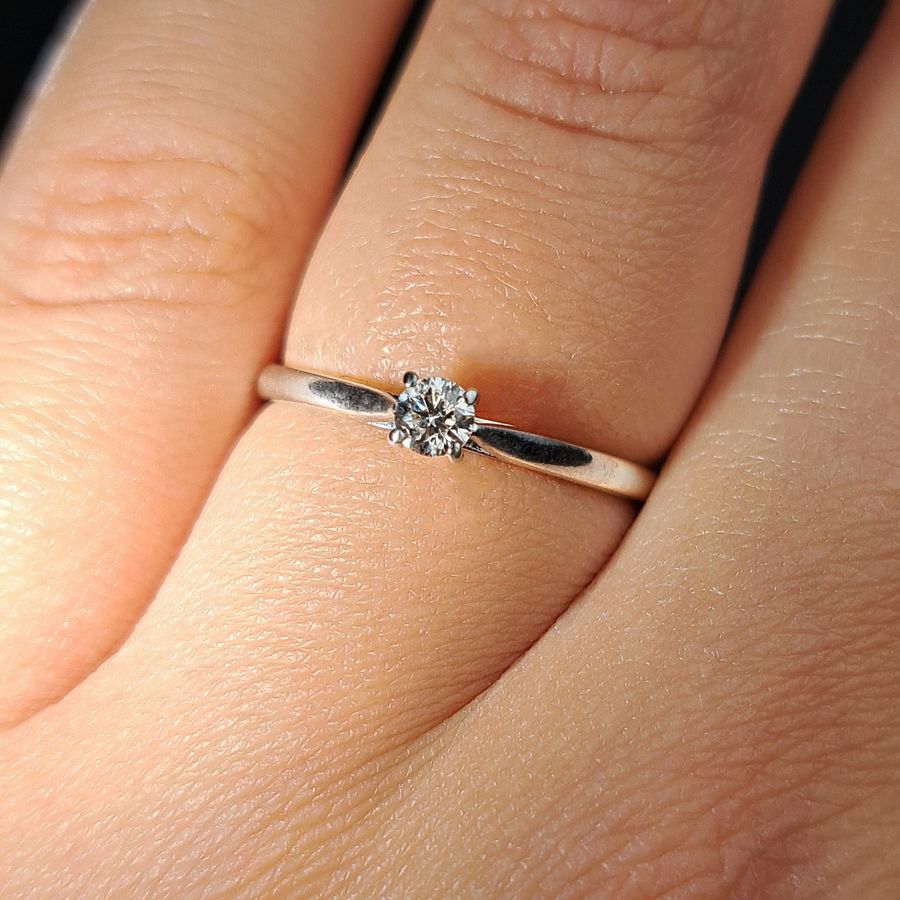 Antique The Vintage 2009 Solitaire Diamond Ring