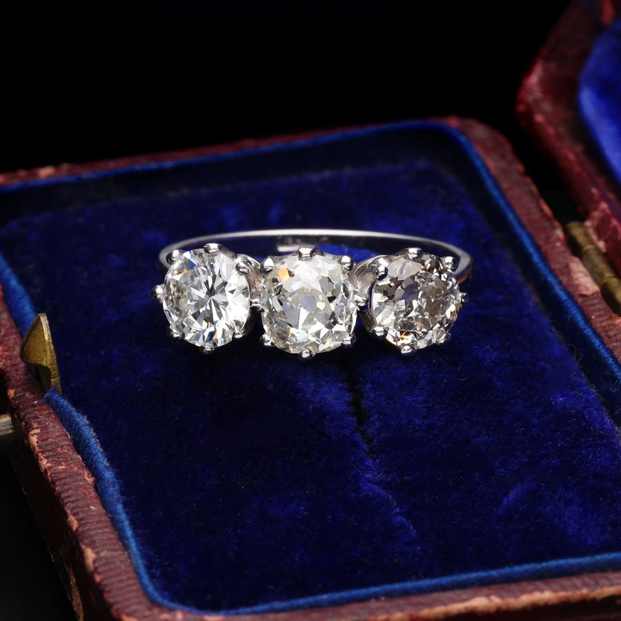 Antique The Antique Magnificent 2.5 Carat Diamond Ring