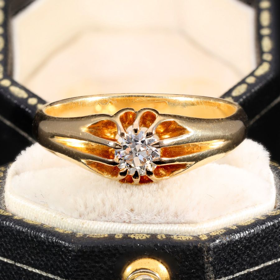 The Vintage Brilliant Cut Solitaire Diamond Classic Ring