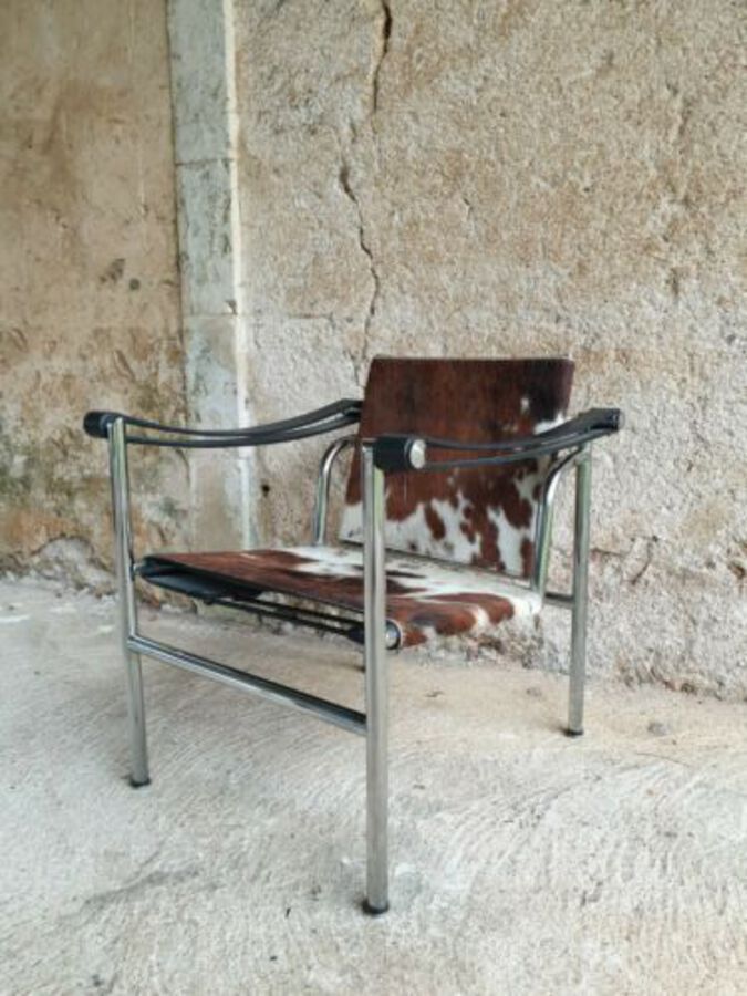 Mid Century Chair, 1970s Italian Modernist Designer Industrial  Armchair