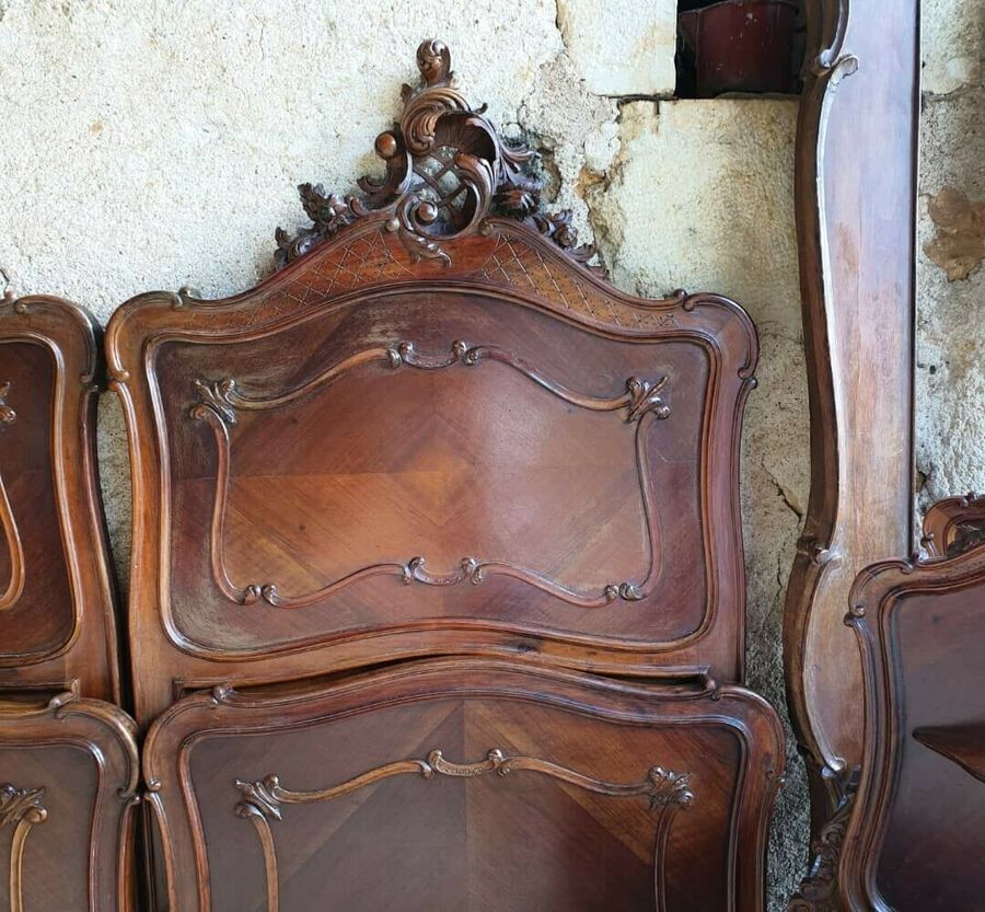 Antique French Bed, Super King Bed Rococo Louis XV Style