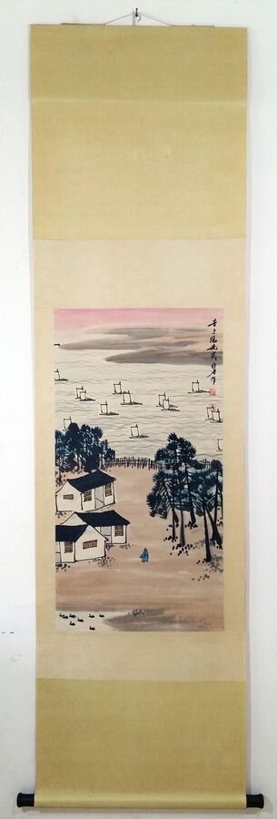 Qi Baishi's landscape paintings