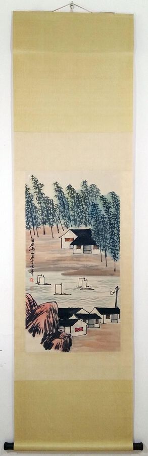 Qi Baishi's landscape paintings