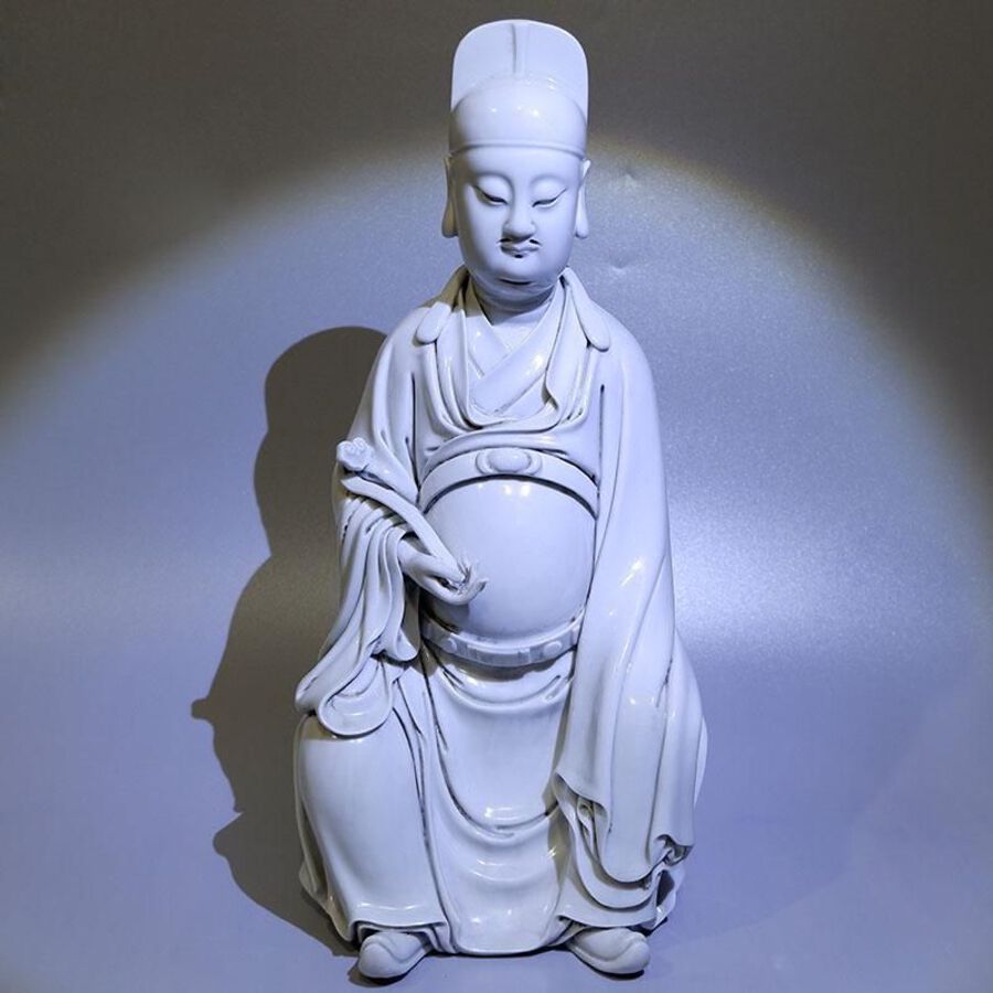 Dehua kiln Wenchang emperor statue