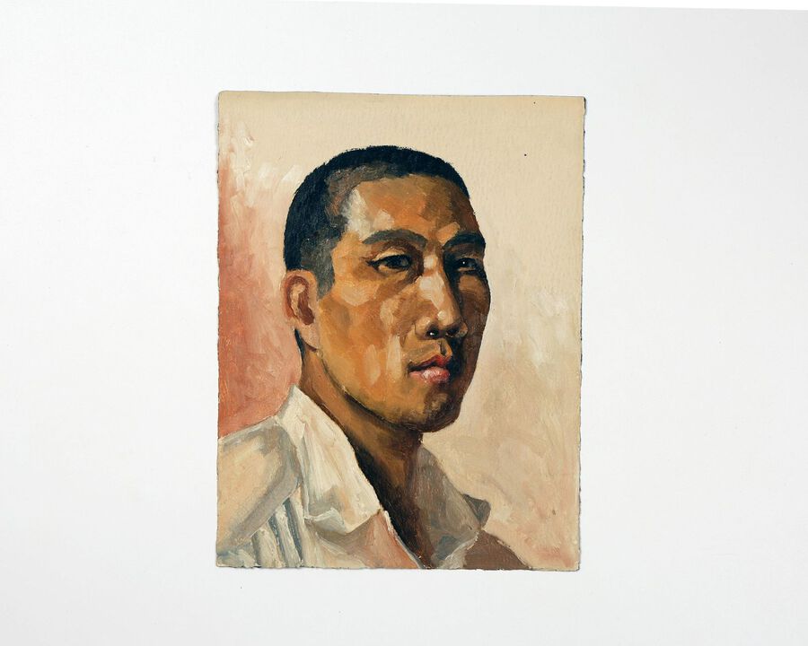 Chinese Portrait Oil Painting