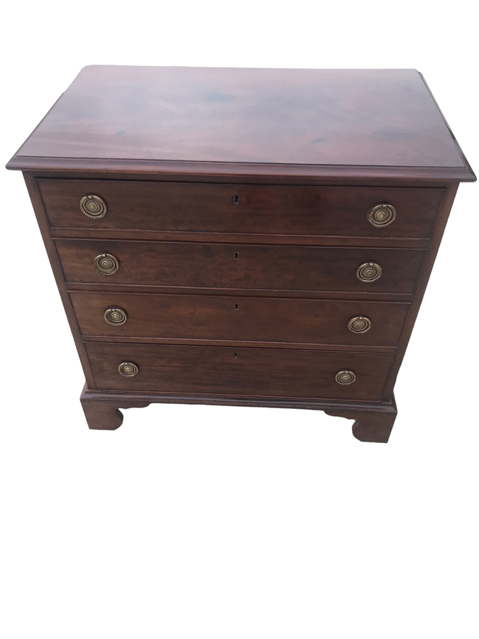 Antique Antique Regency Mahogany Chest of Drawers 