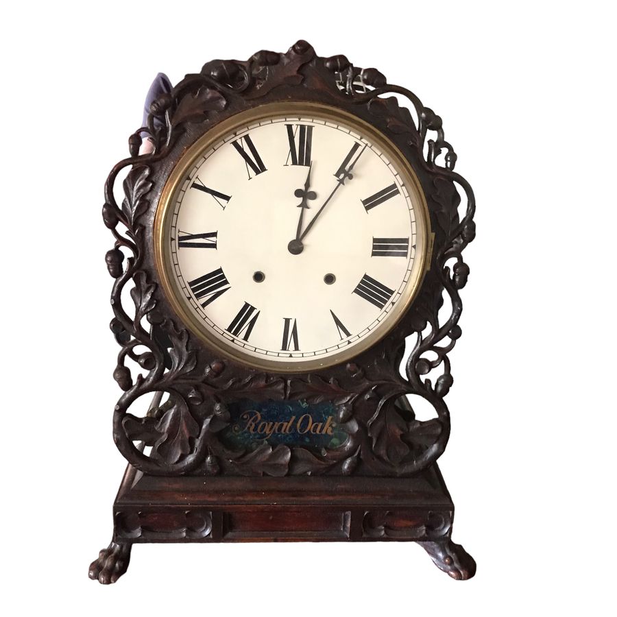 Antique Junghans Swinging 'diana' Mystery Clock