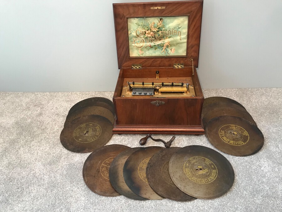Musical Symphonion , Music Box Circa 1900