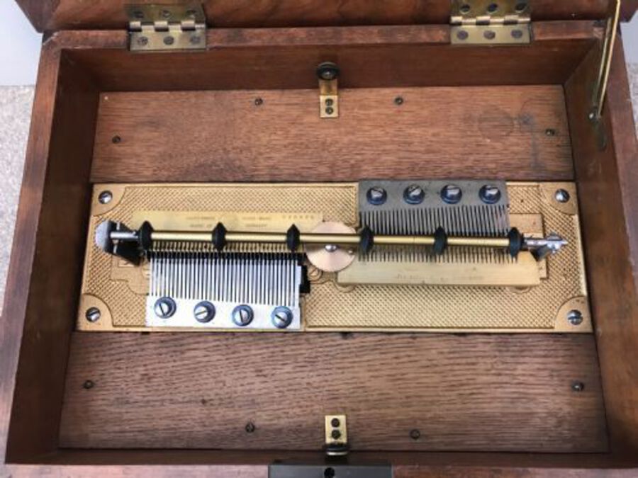 Antique Musical Symphonion , Music Box Circa 1900