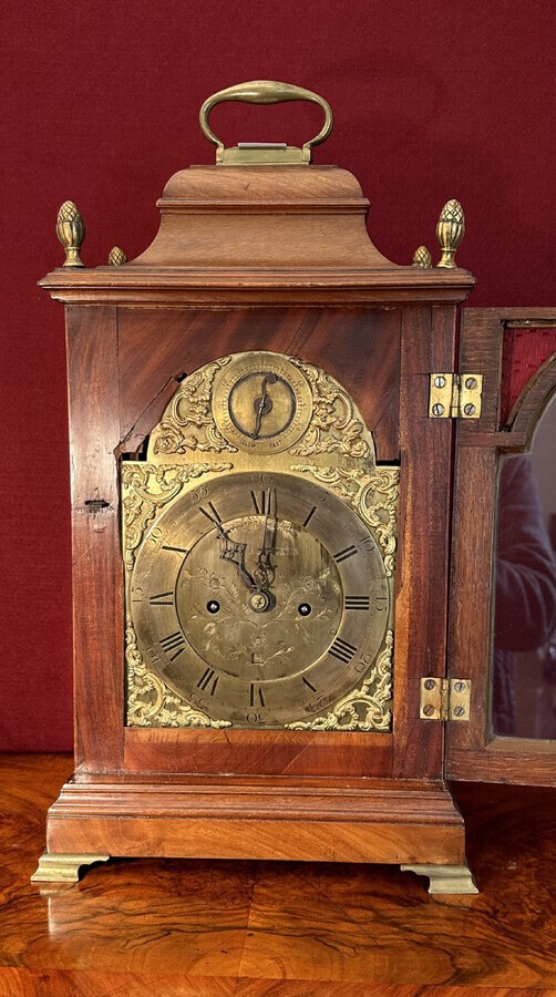 Antique Striking And Repeating Bracket Clock Circa 1775