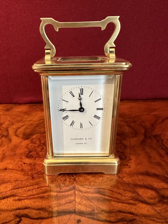 Antique Garrard & Co Carriage Clock