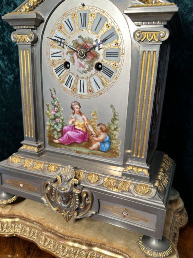 Antique 19th-century French Mantle Clock Circa 1880