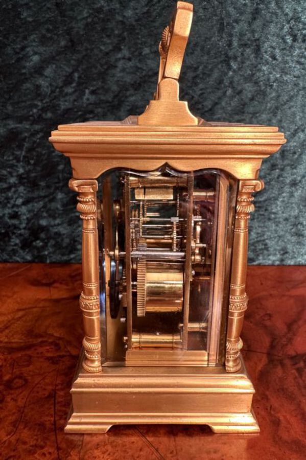 Antique Very Unusual Carriage Clock Circa 1900