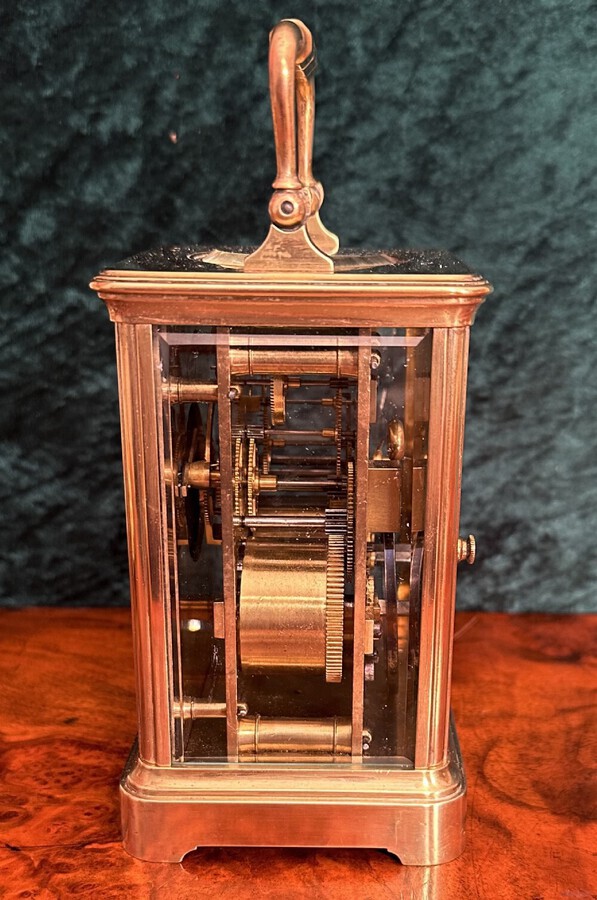 Antique Very Unusual Carriage Clock Circa 1900