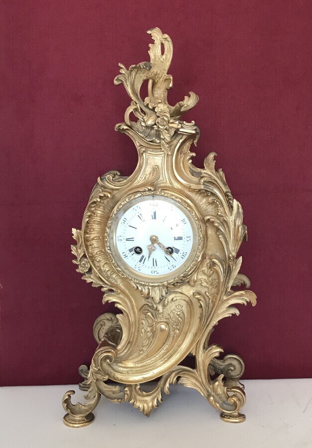 French Mantle Clock Circa 1880