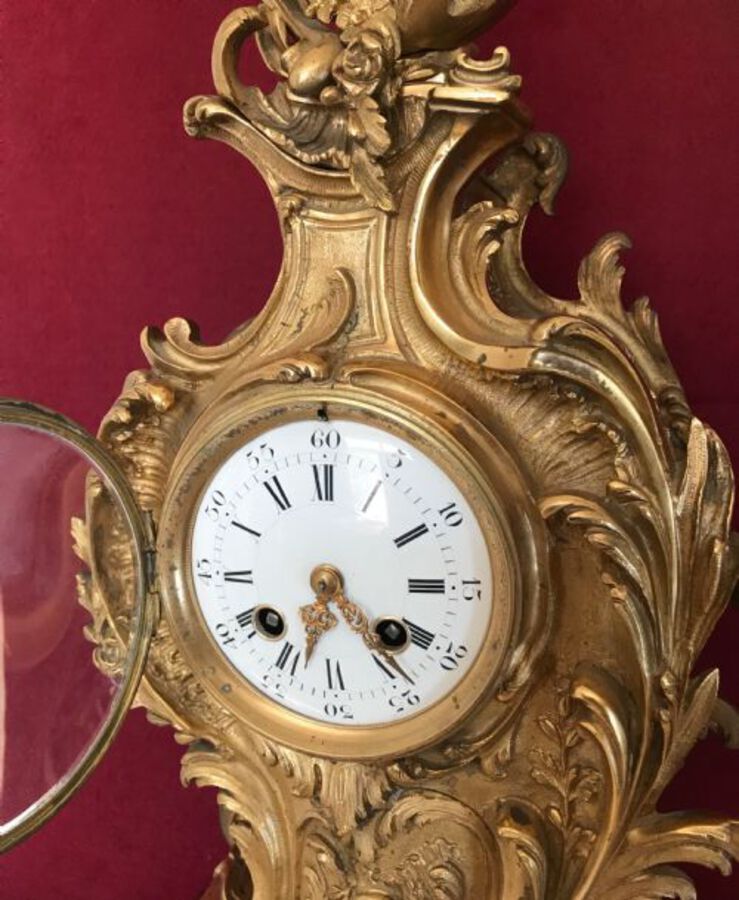 Antique French Mantle Clock Circa 1880