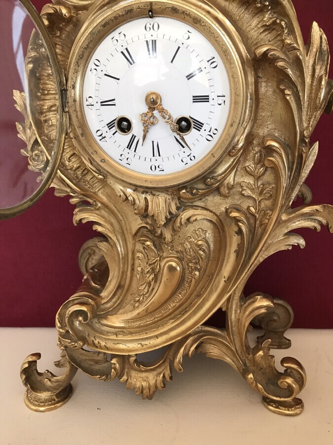 Antique French Mantle Clock Circa 1880