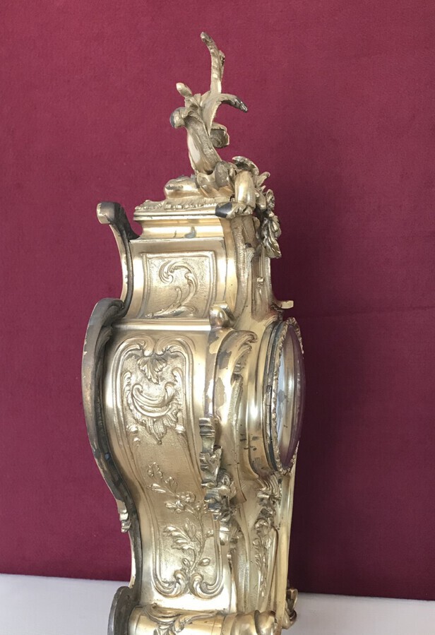 Antique French Mantle Clock Circa 1880