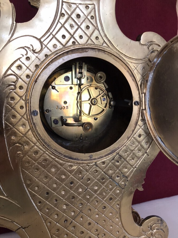 Antique French Mantle Clock Circa 1880