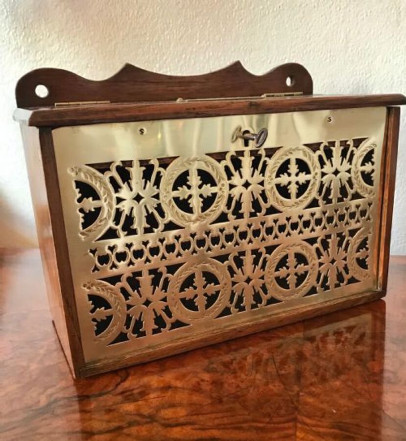 Antique Edwardian Country House Letterbox Circa 1900