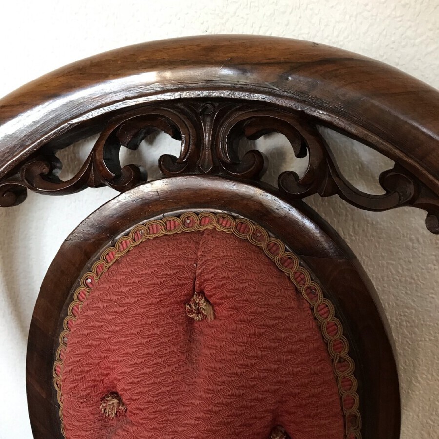 Antique Victorian 8 Piece Suite, Button Back, Circa 1875