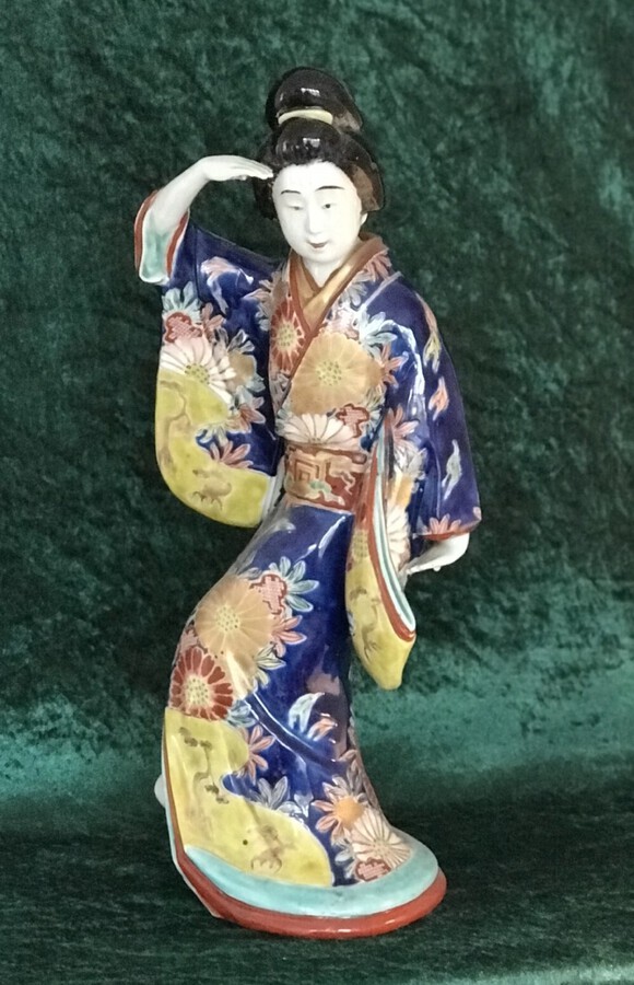 Antique Good And Large Japanese Figure Circa 1900