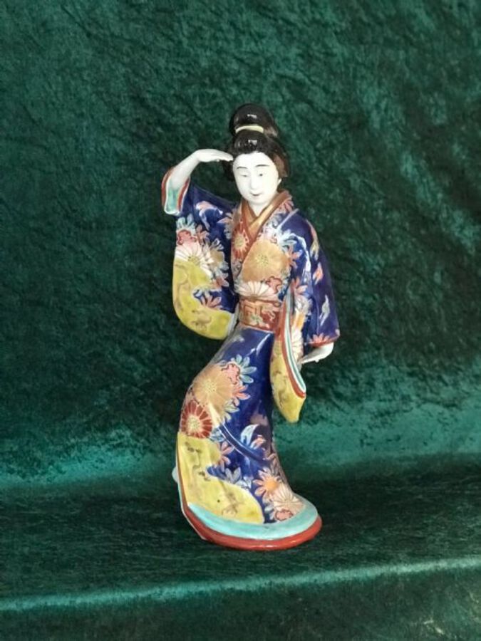 Antique Good And Large Japanese Figure Circa 1900