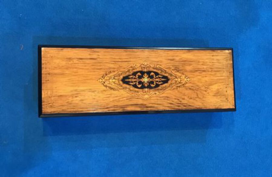 Antique A Fine  Victorian Music Box Circa 1875