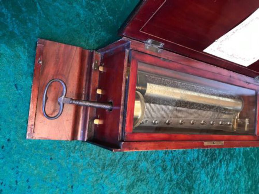Antique Rare Nicole Freres Musical Key Wound Music Box