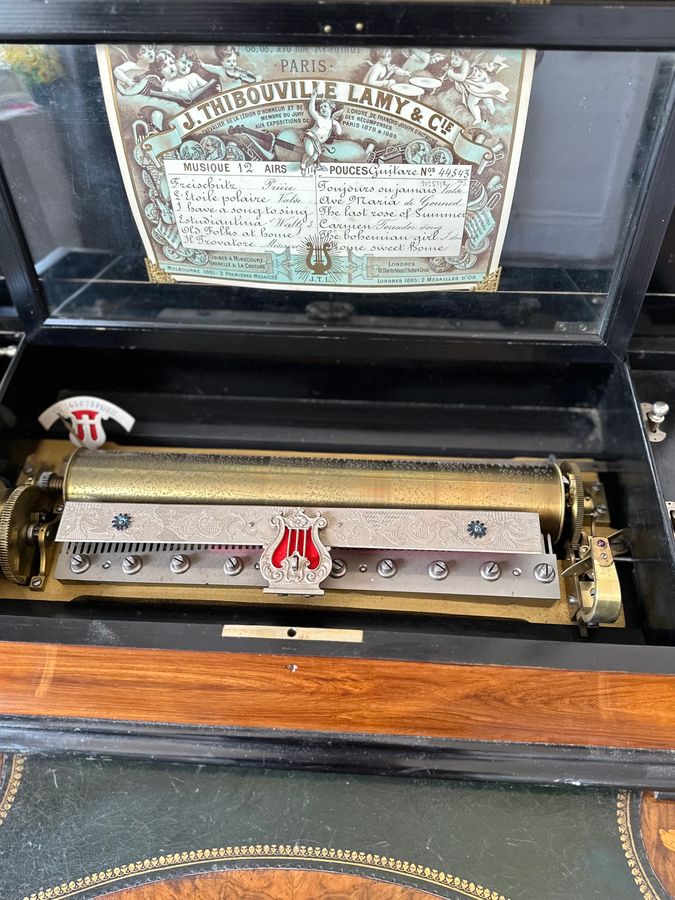 Antique Music box circa 1880
