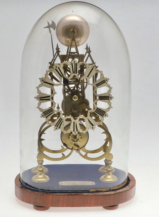 Antique Skeleton clock, circa 1900