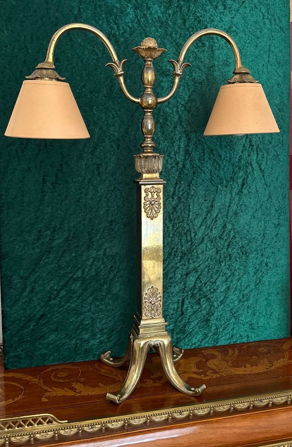 Twin branch lamp circa 1920