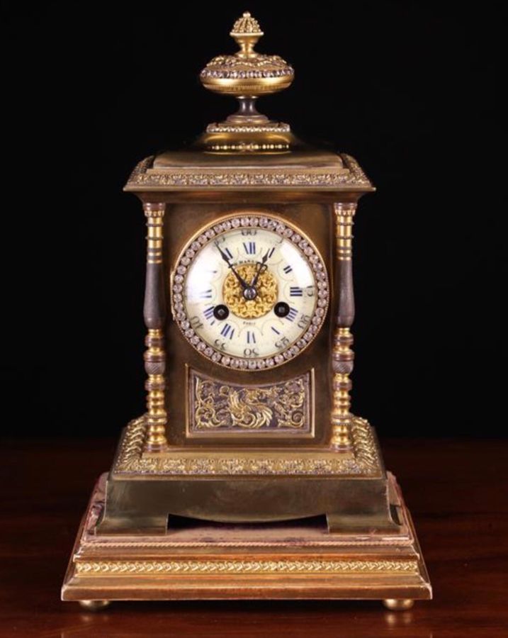 Antique French mantle clock, circa 1875