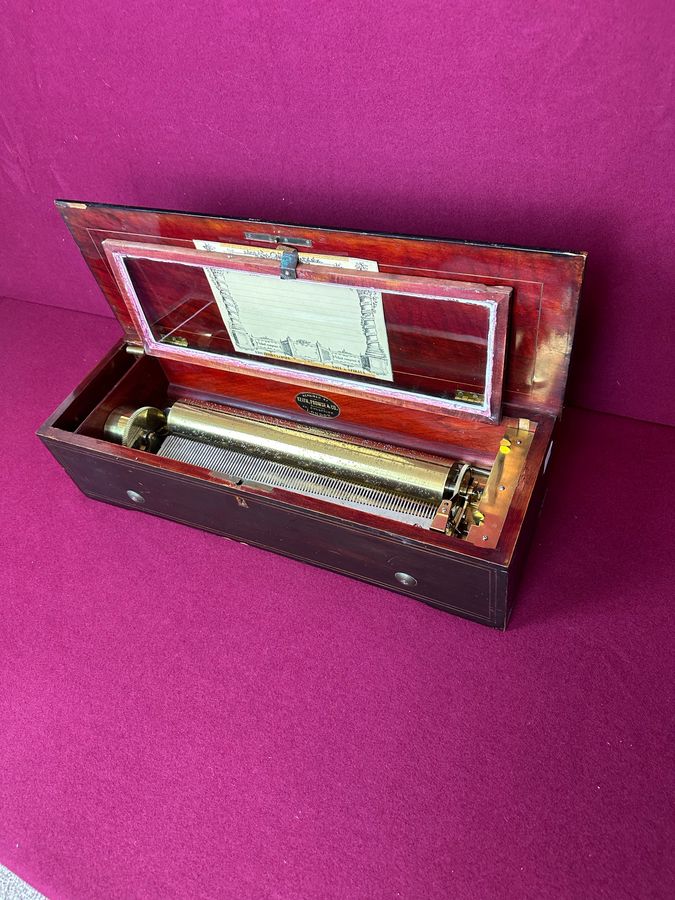 Antique Nicole Freres Music Box, circa 1875