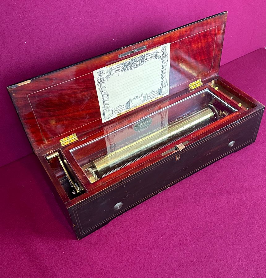 Antique Nicole Freres Music Box, circa 1875