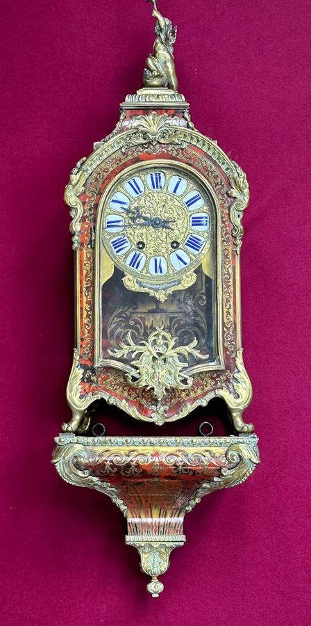 Superb quality Boulle bracket clock, circa 1880
